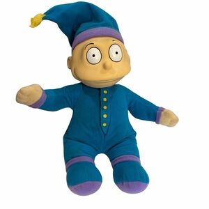 Vintage 1997 Tommy Pickles Rugrats Plush 15” Mattel Pajama Doll Y2K Nickelodeon